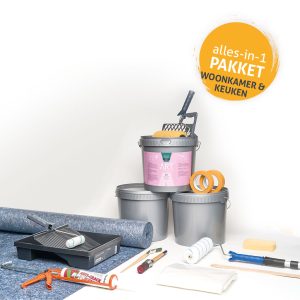 Hippe woonkamer en keuken